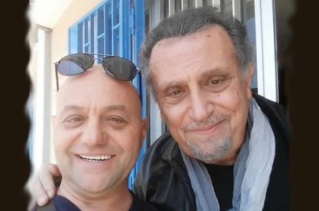 Pierino Ampellio con Andrea Roncato